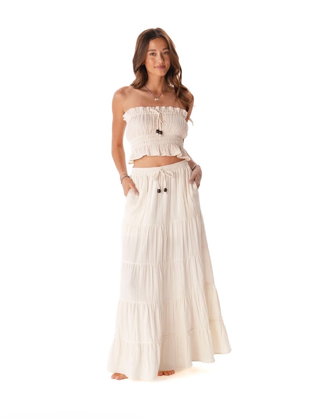 NWT Lotus and Luna Shipwrecked Maxi Skirt